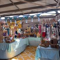Wagin Woolorama setup