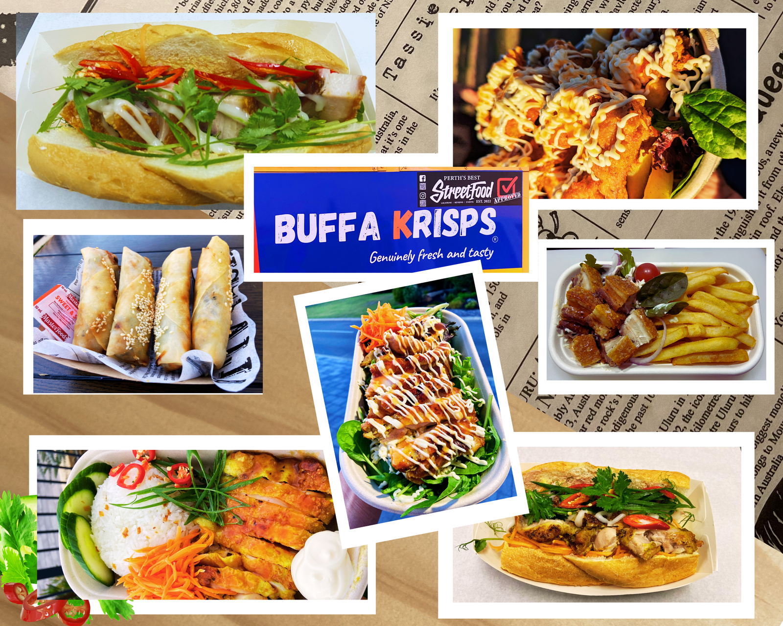 Buffa Krisps delicious food