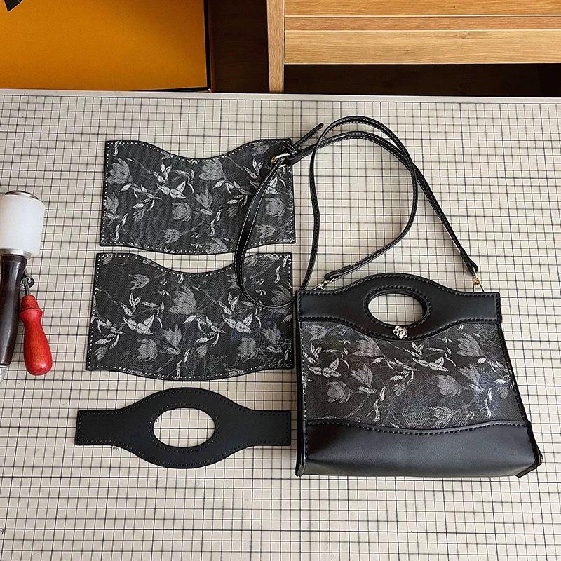 Handmade Luna Floral Vintage Tote