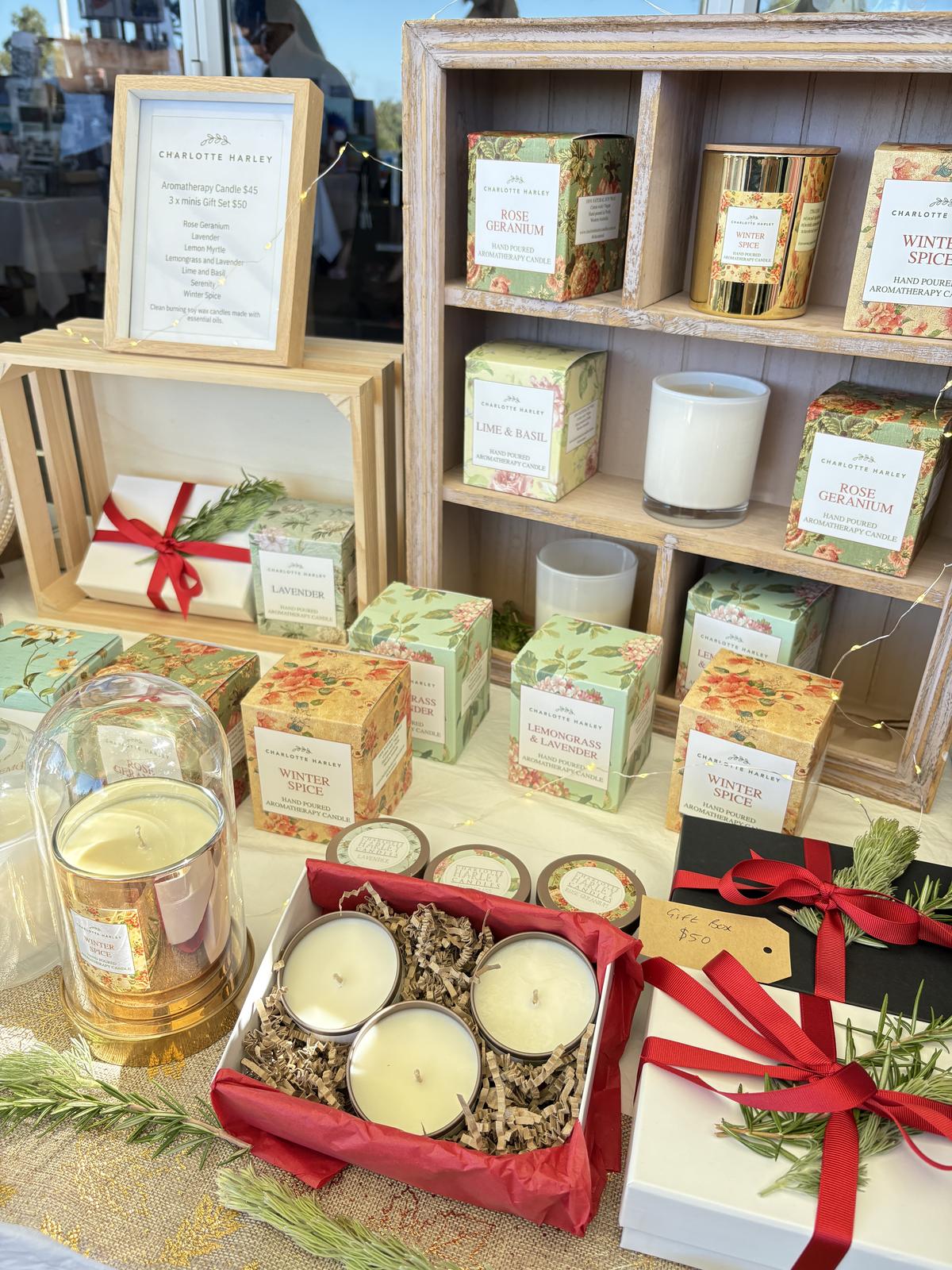 Aromatherapy candles 