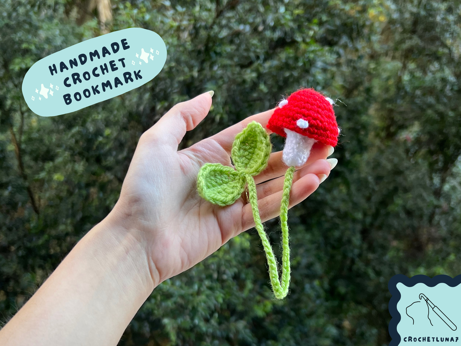 Mushroom Bookmark