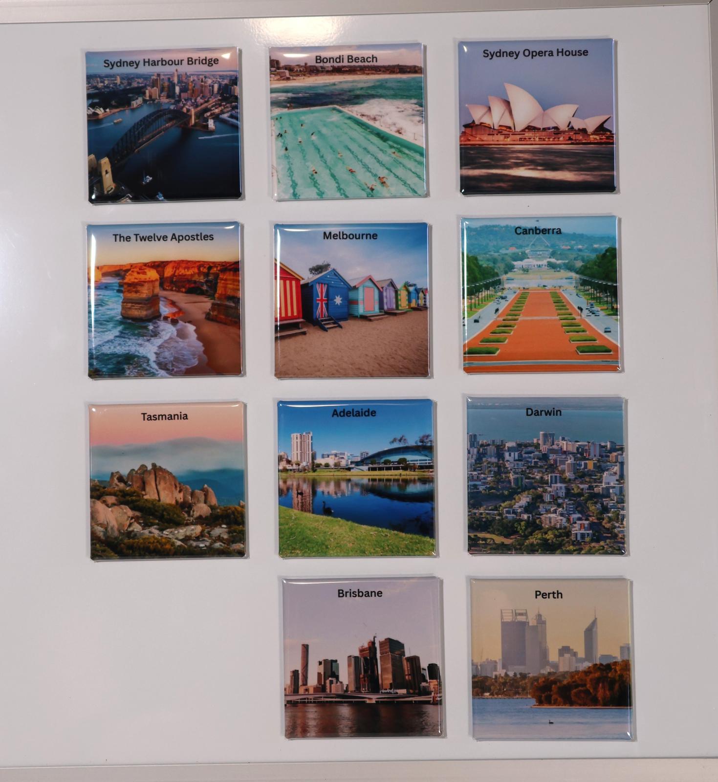 Australian Cities Magnets