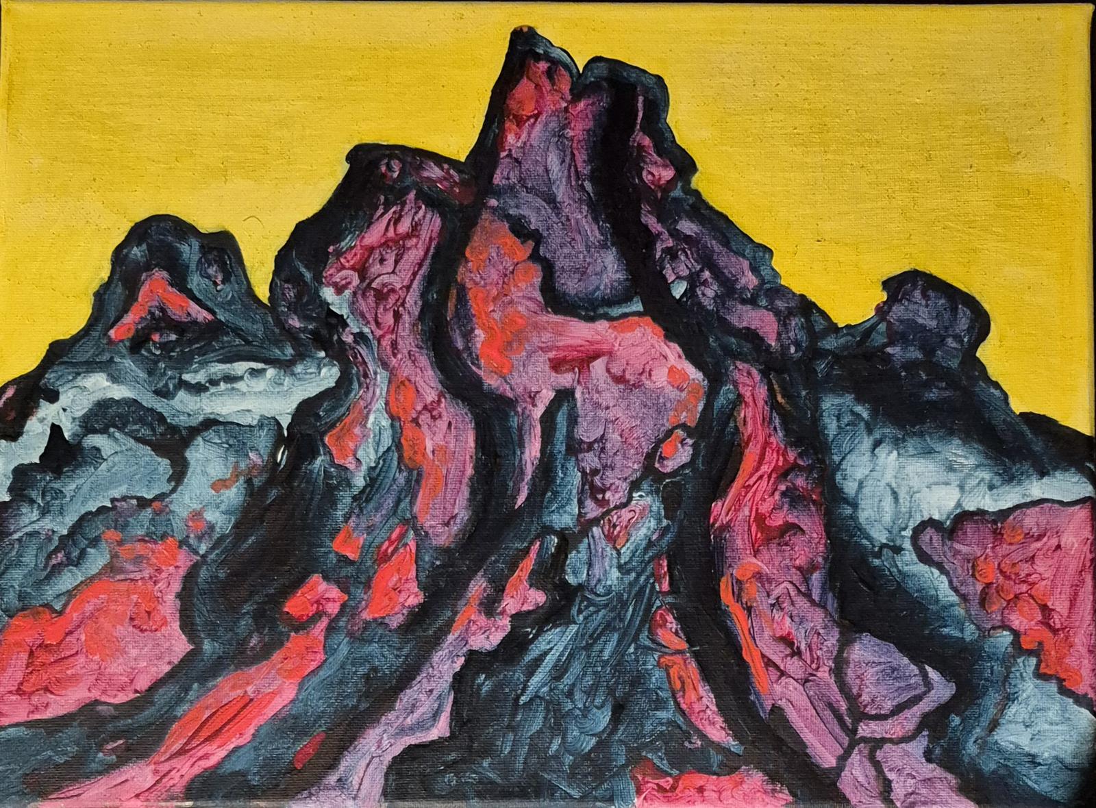 Scarp I See Each Day on My Way to Work