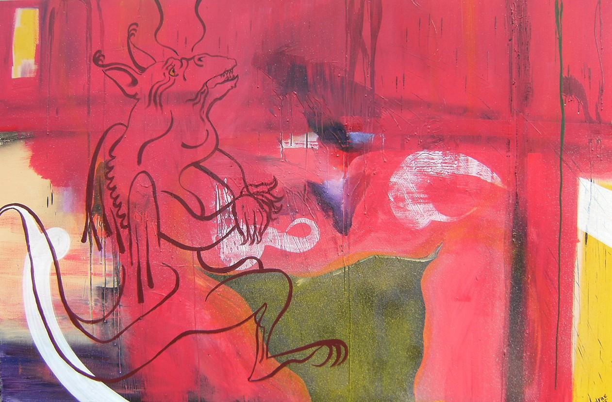 Dragon Sees His Own Reflection