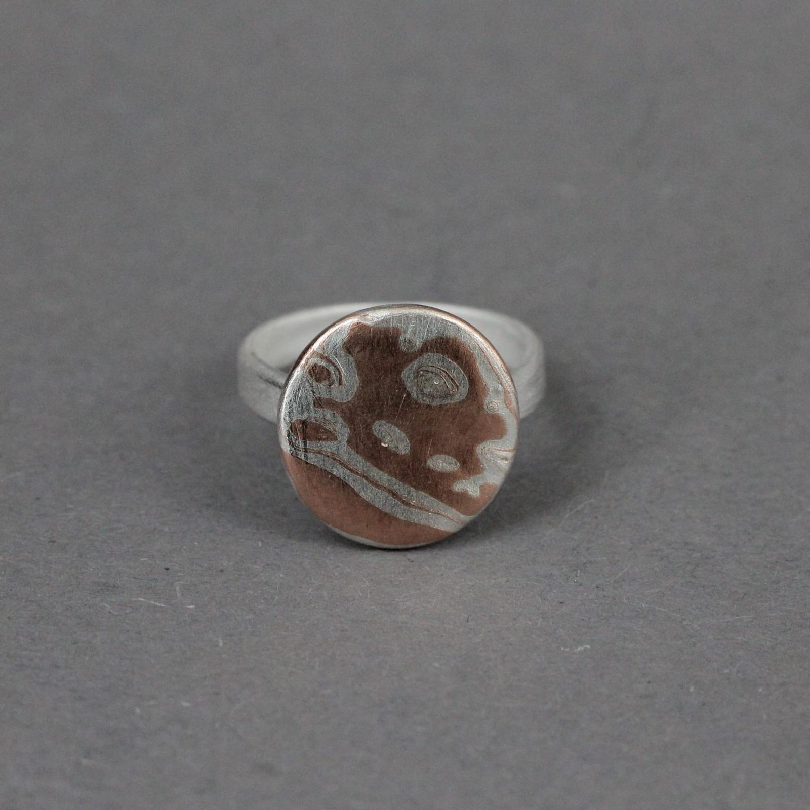 Mokume Gane ring