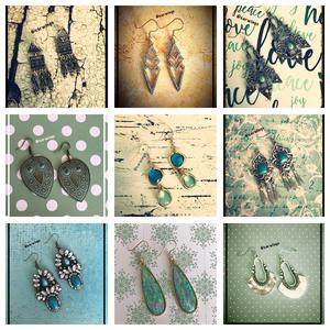 Earwings Handcrafted Jewellery
