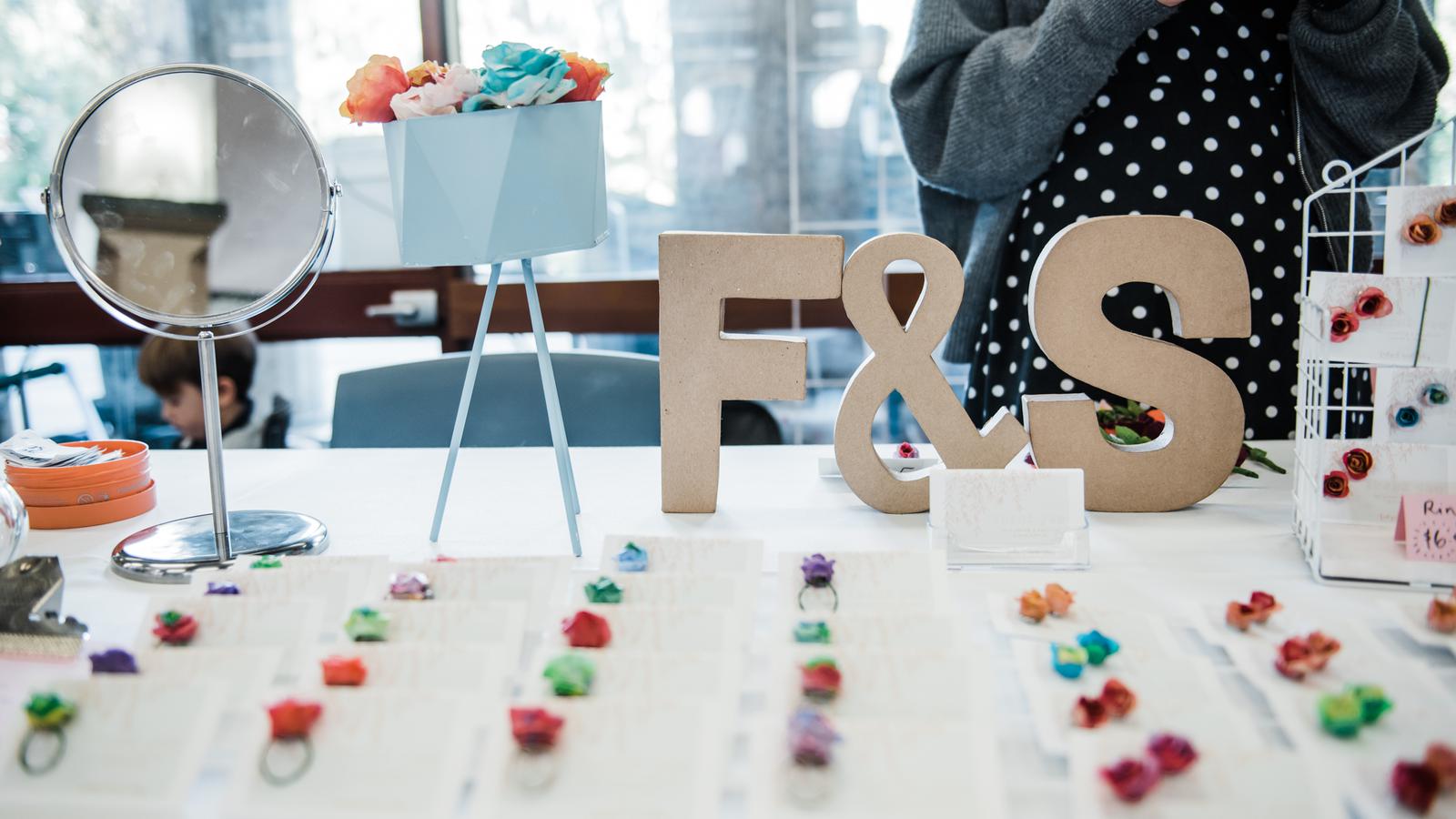 "F&S": Sweet and totally unique accessories for every flower-lover.