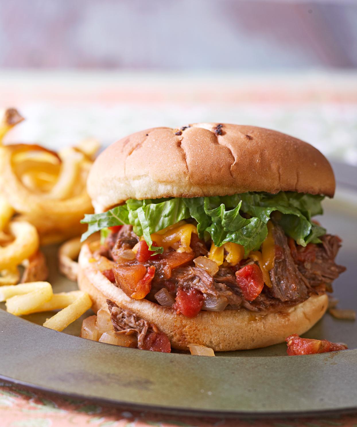 Bulgogi beer kimchi burger