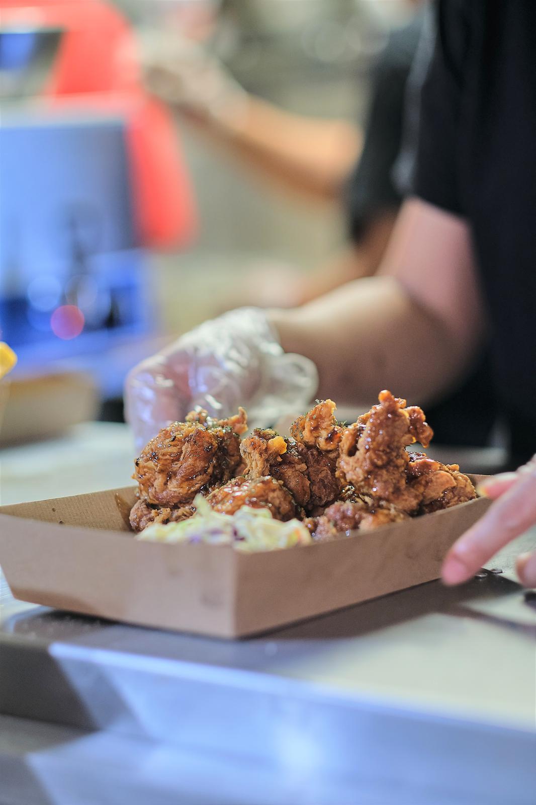 Korean style boneless fried chicken