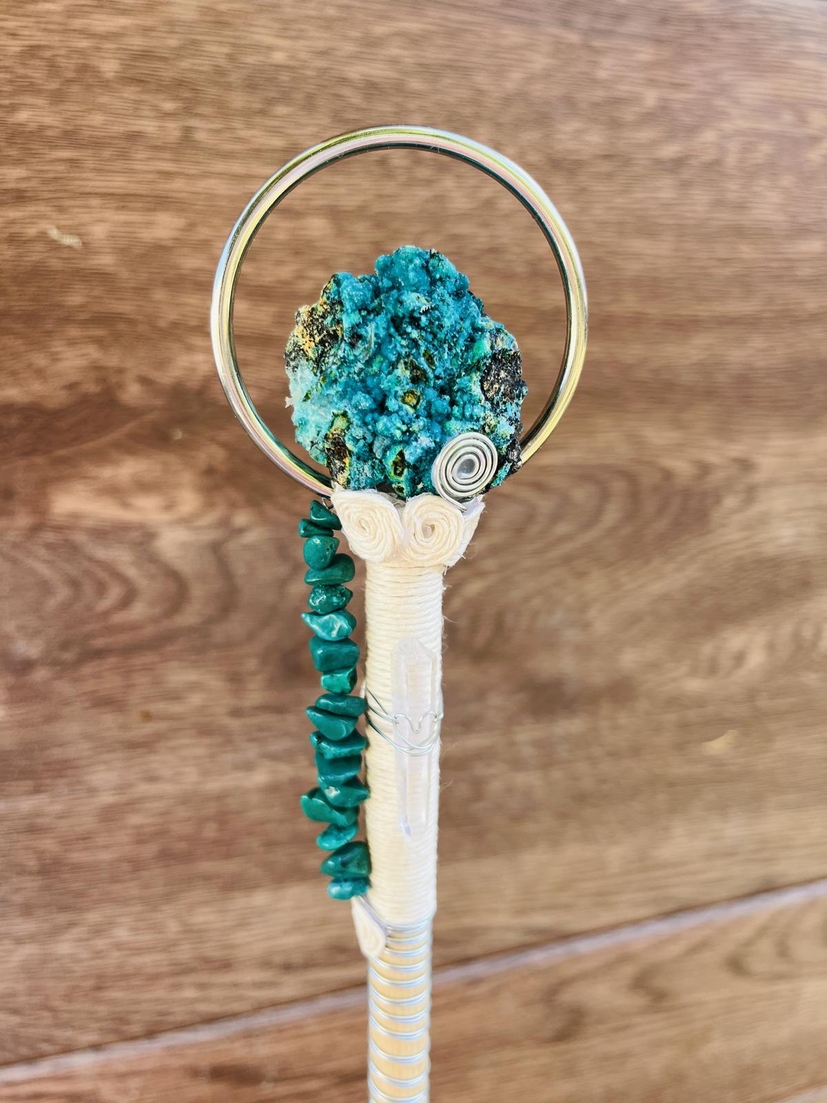 Chrysocolla Wand