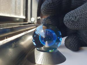 Glass art by Callum Harrison