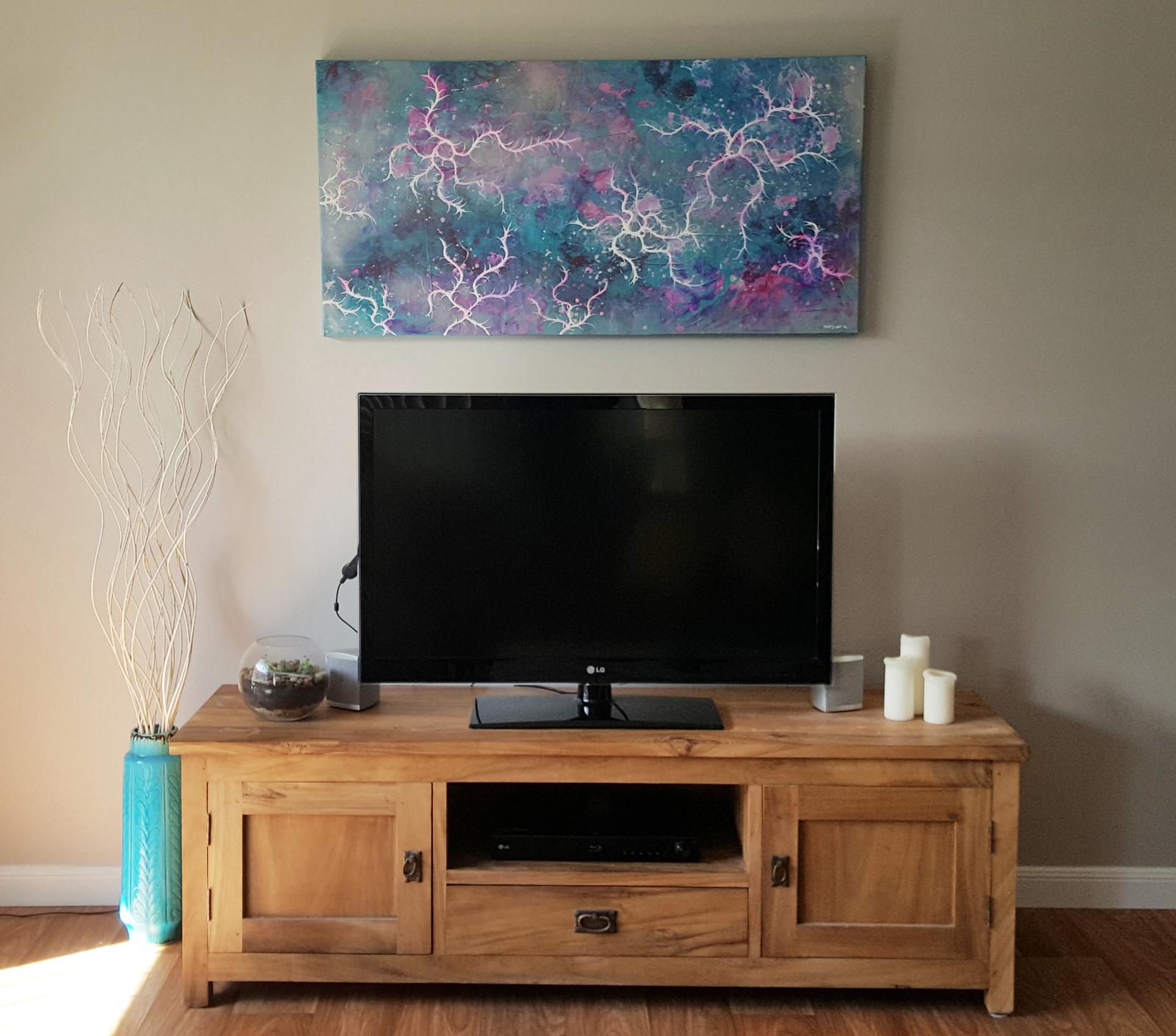 Abstract Art painting "Illumination"