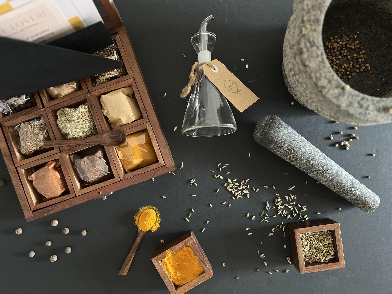 Curated Spice Kit & Spice Infusion Jar