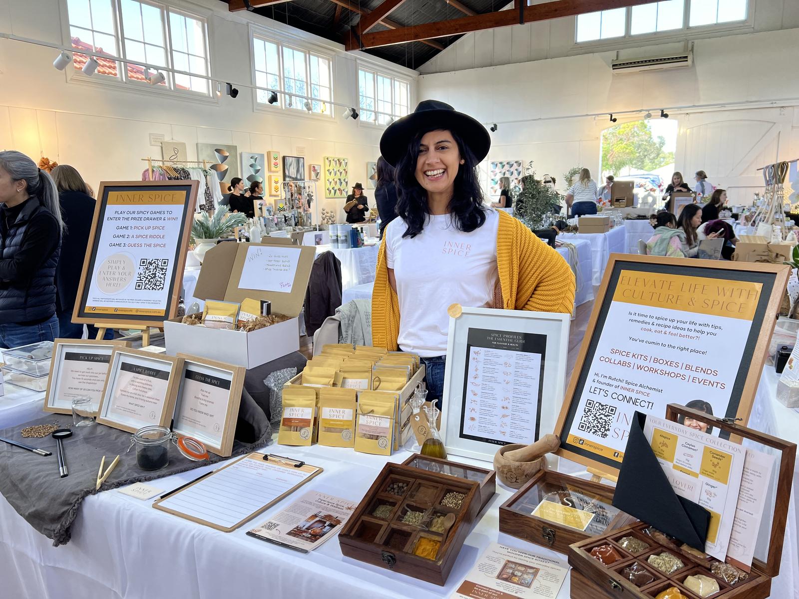 Inner Spice Stall w/Rutchi - Owner & Founder