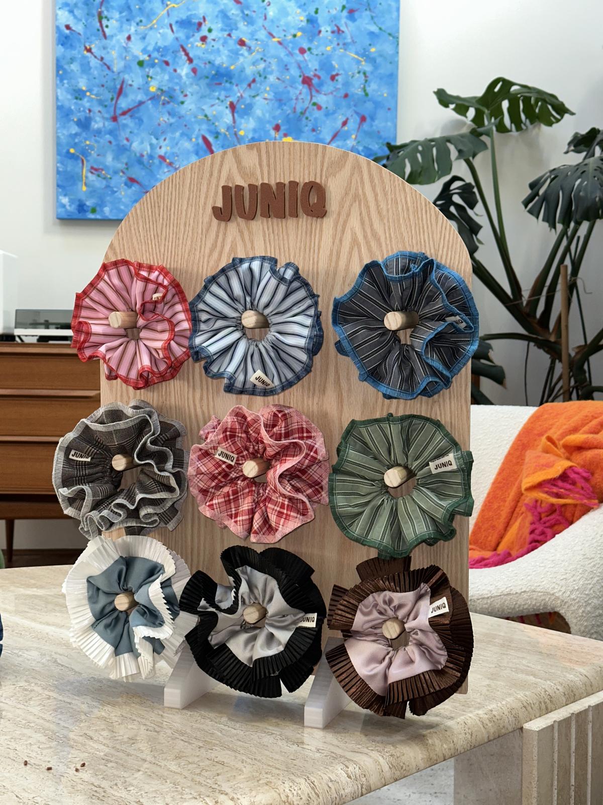 Big double layers scrunchies