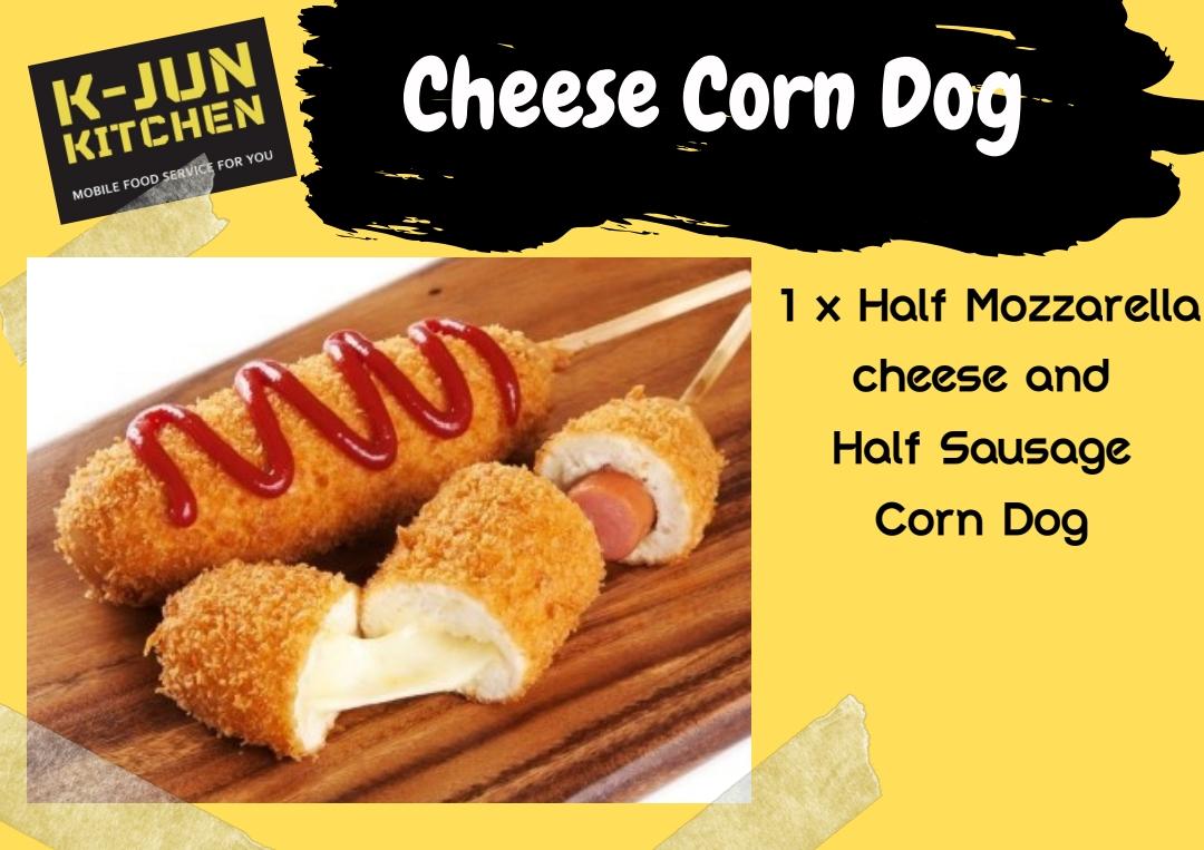 Cheese corndog