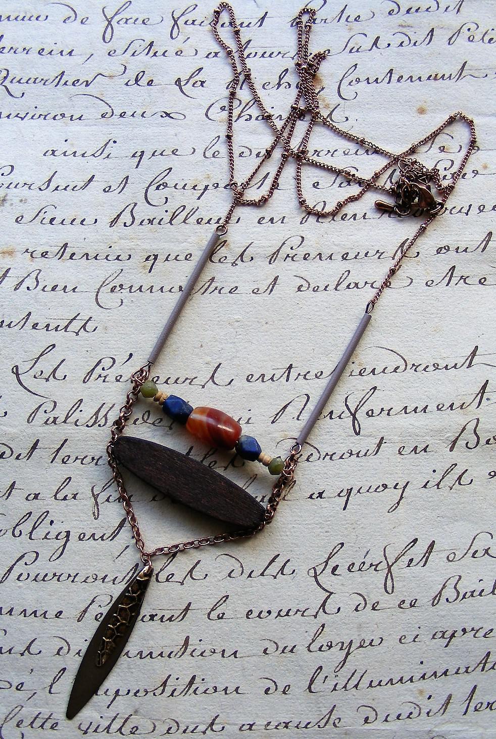 Romain antique Collier 400 AD