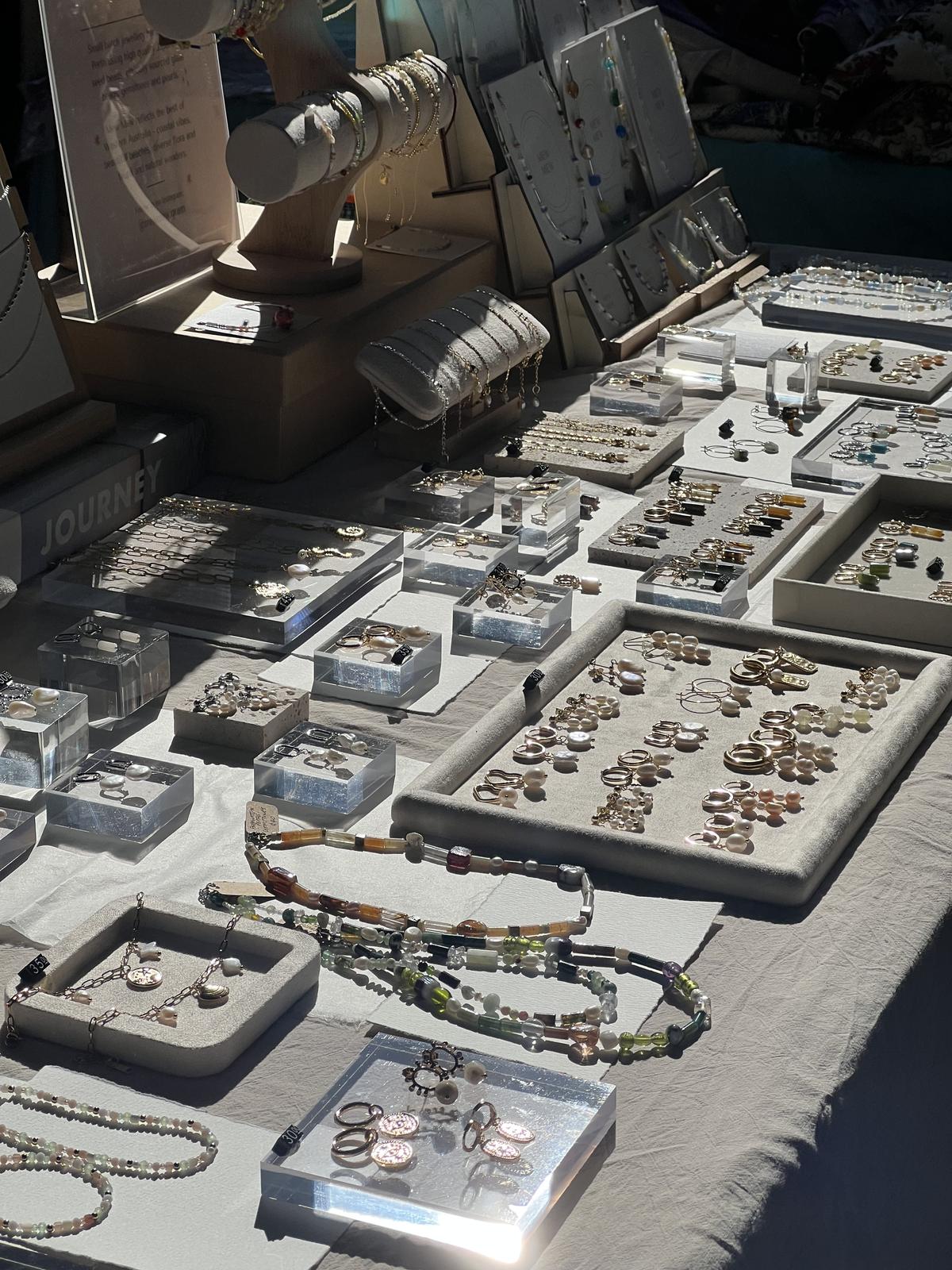 New market stall display