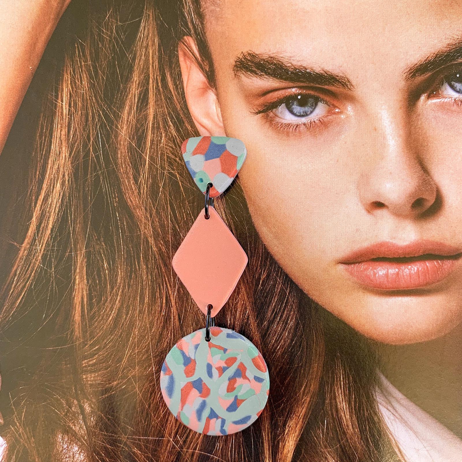 Kaleidoscope dangles 