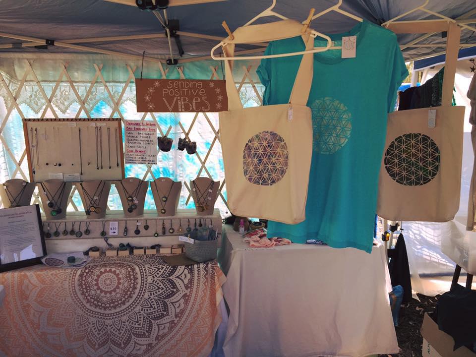 'Elemental Earth' market stall