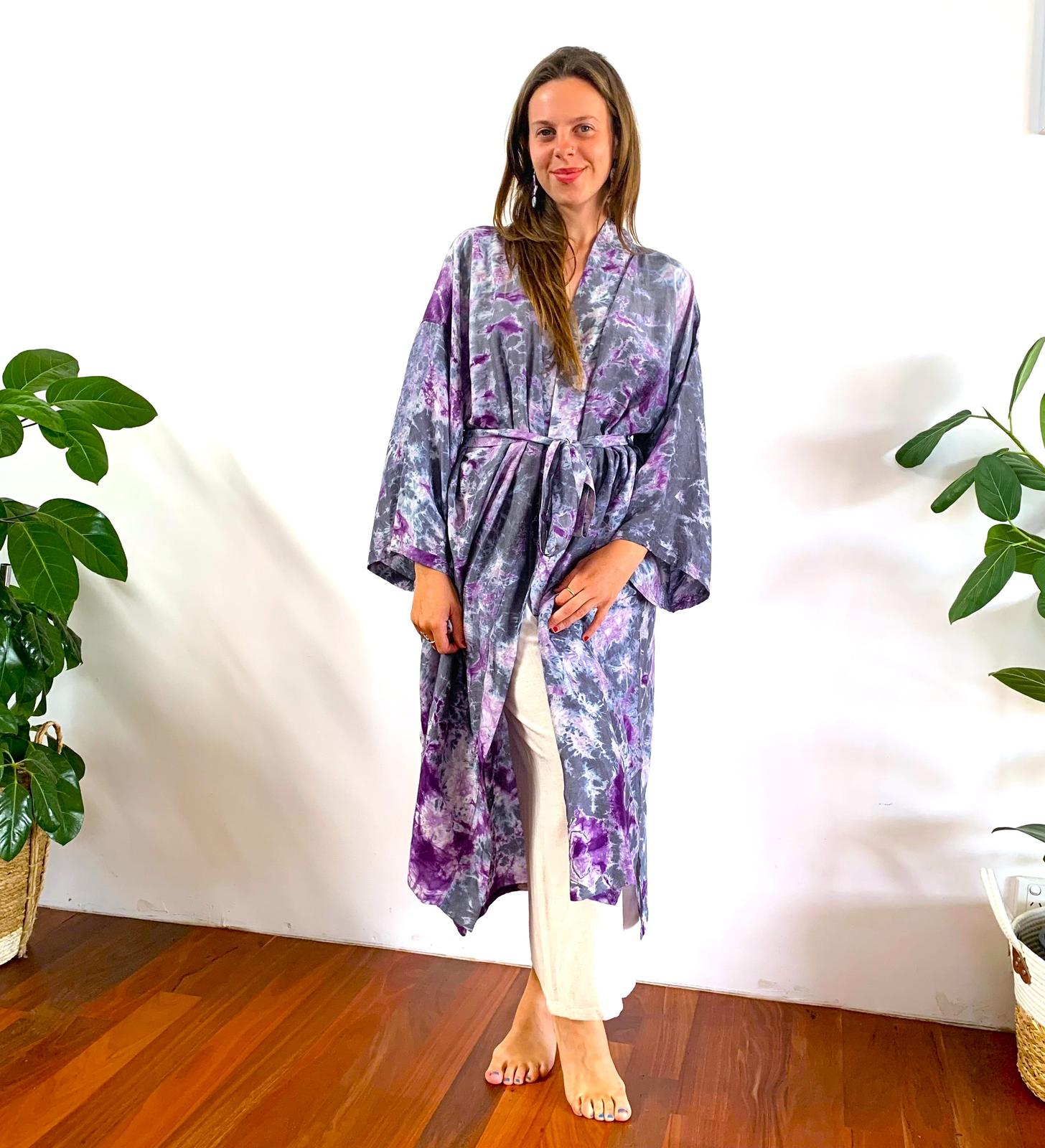 Silk Kimono Robe