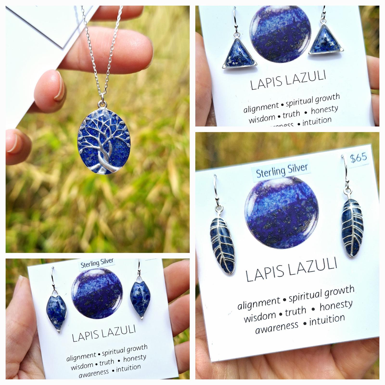 Lapis Lazuli Silver Collection