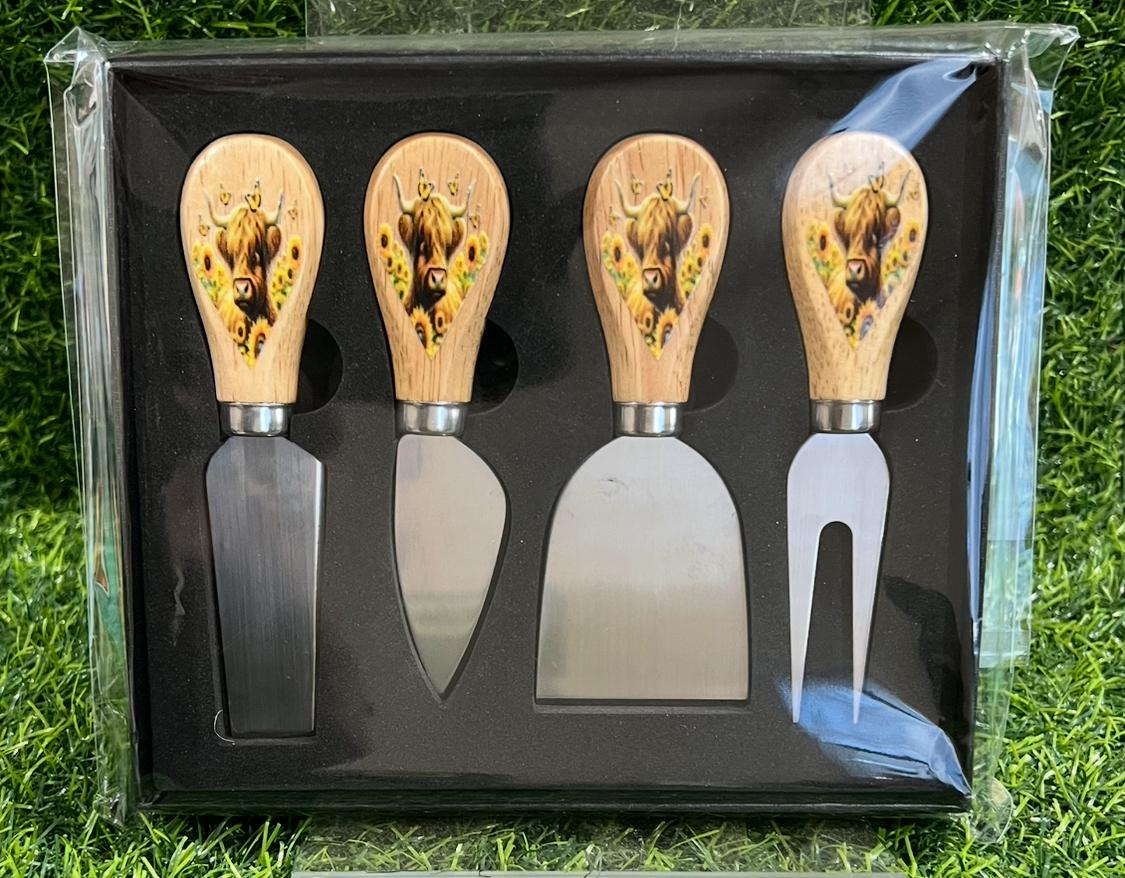 Cheese knife set