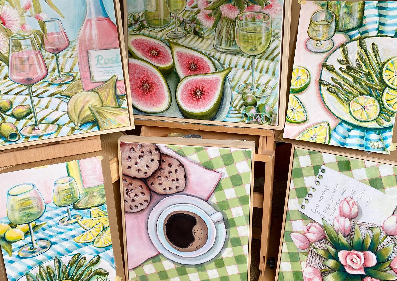 Sample of smaller artworks 