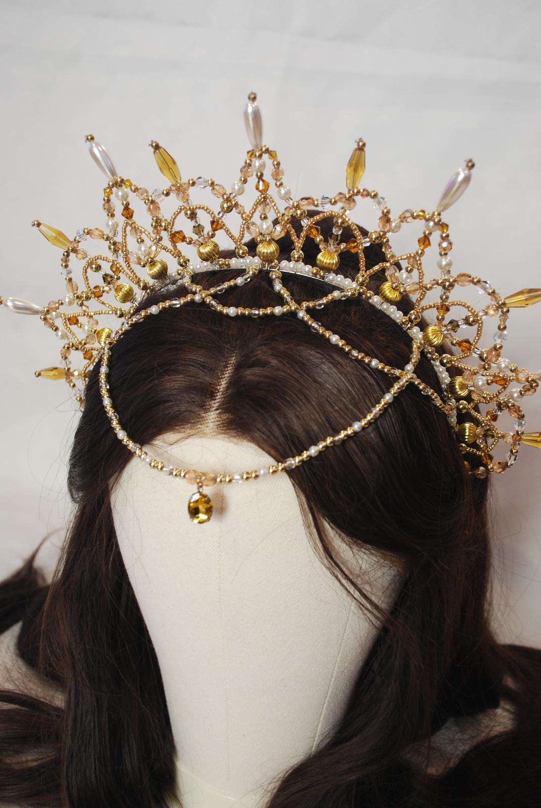 Gold Halo Tiara