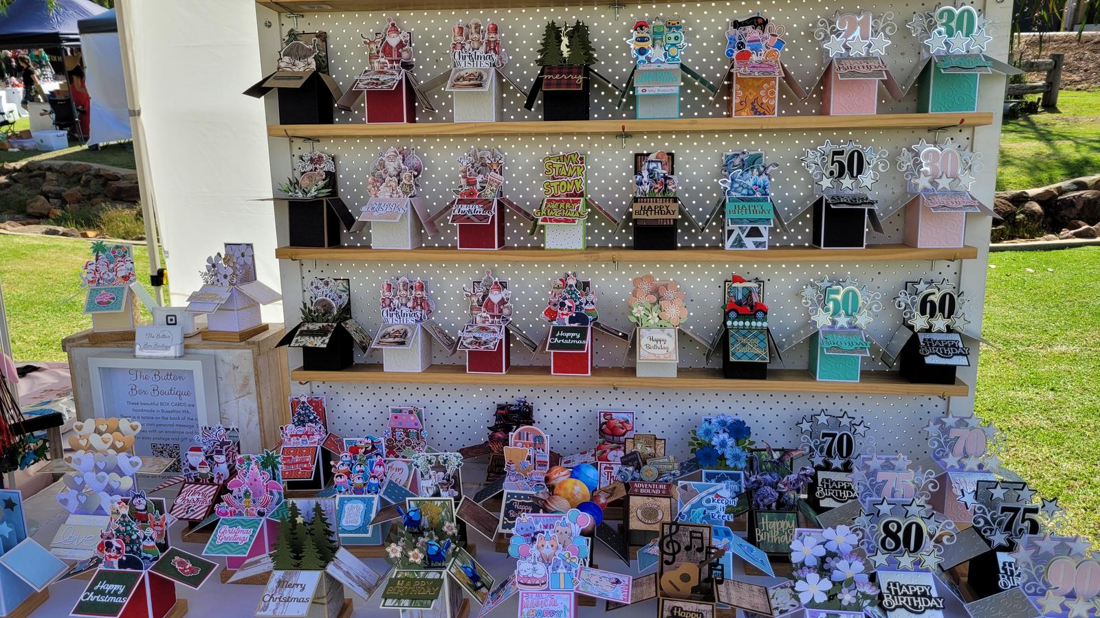 The Button Box Boutique cards