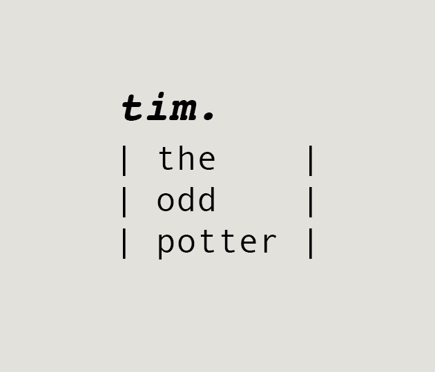 Tim. The Odd Potter