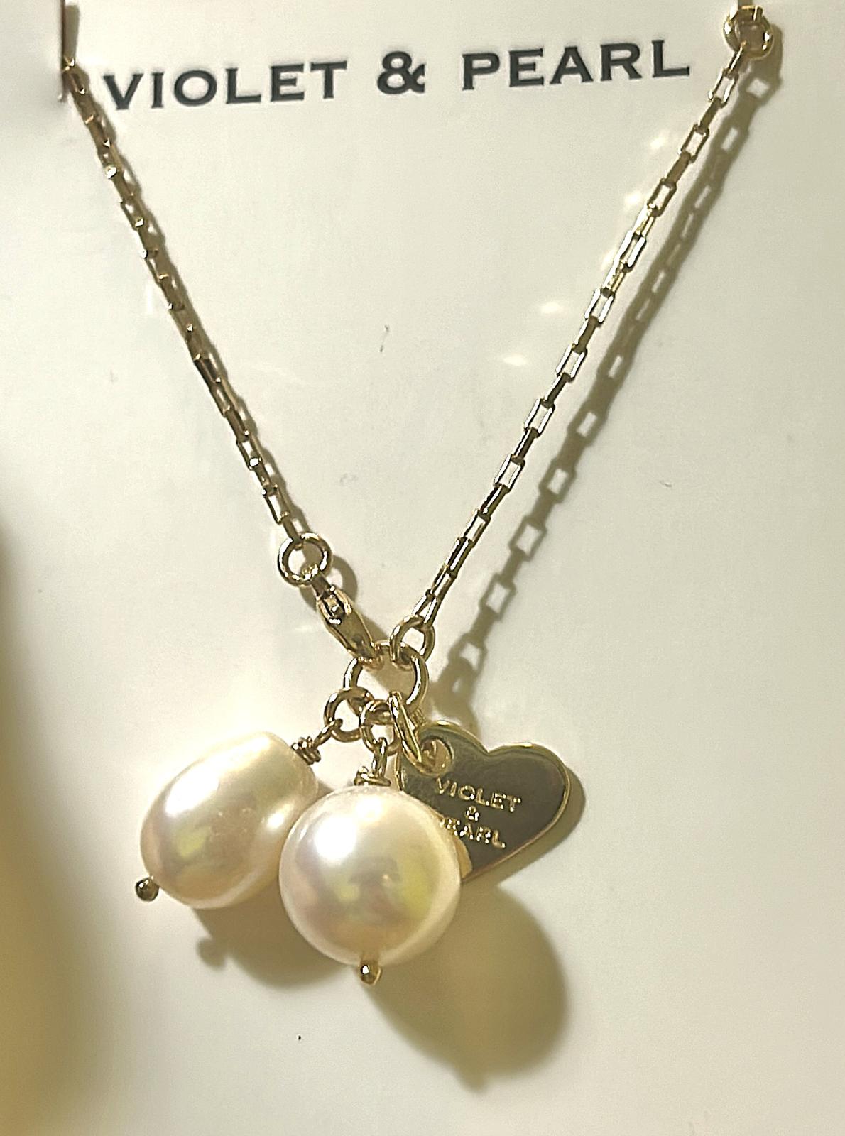 VIOLET & PEARL necklace