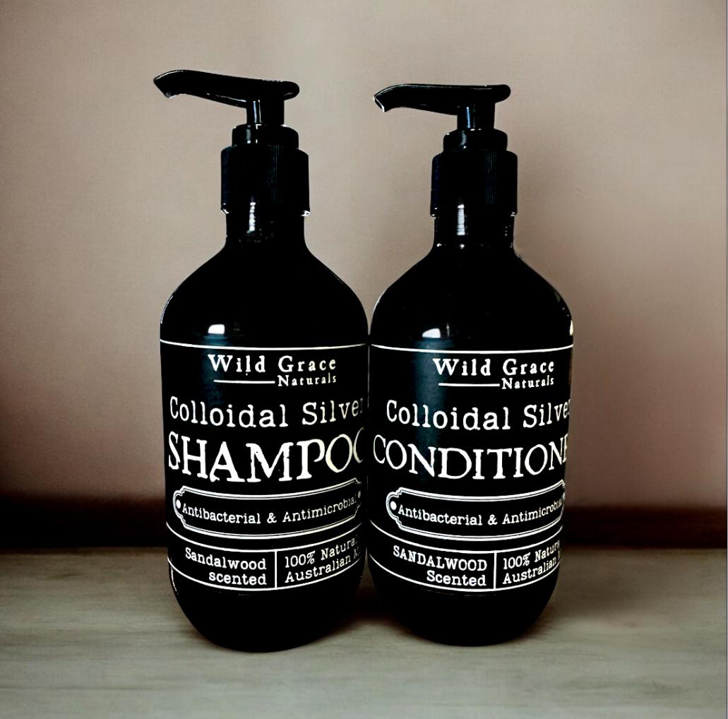 Colloidal Silver shampoo & conditioner