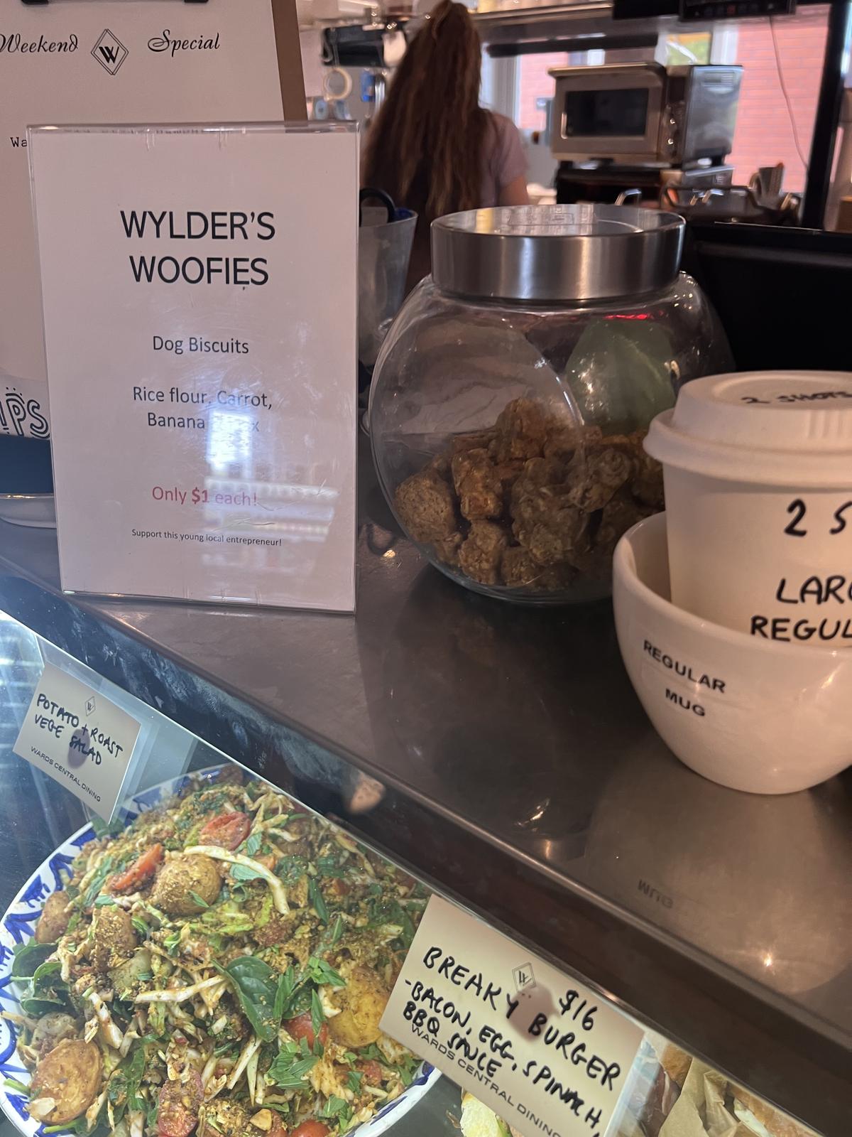 Wylder’s dog treats go viral in cafes