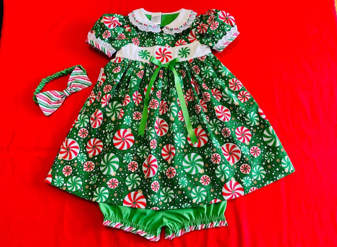 Toddler Xmas dress set