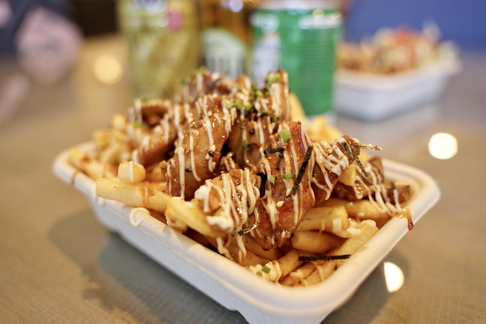 Teriyaki Chicken Loaded Fries