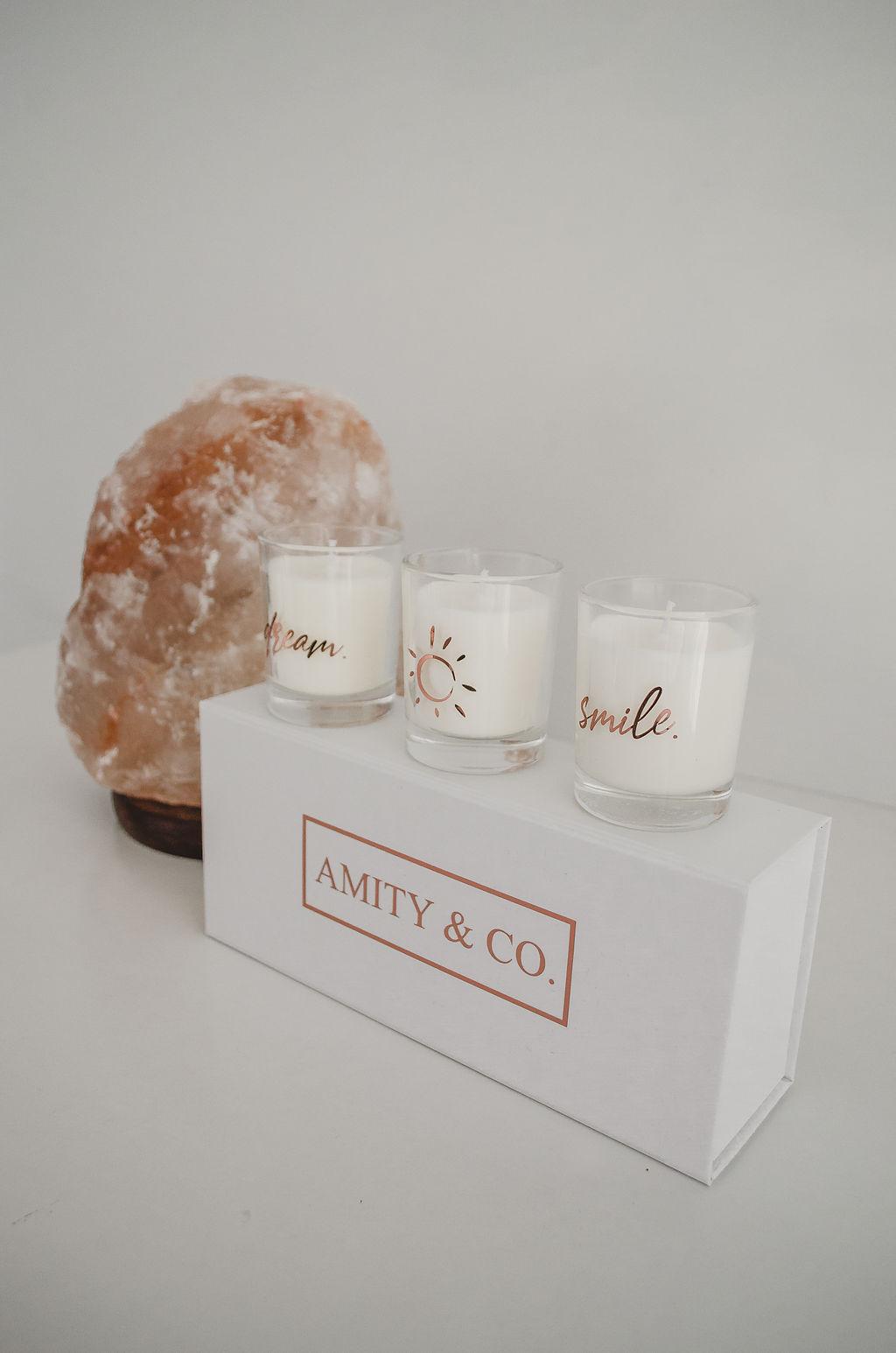 Mini trio candle pack