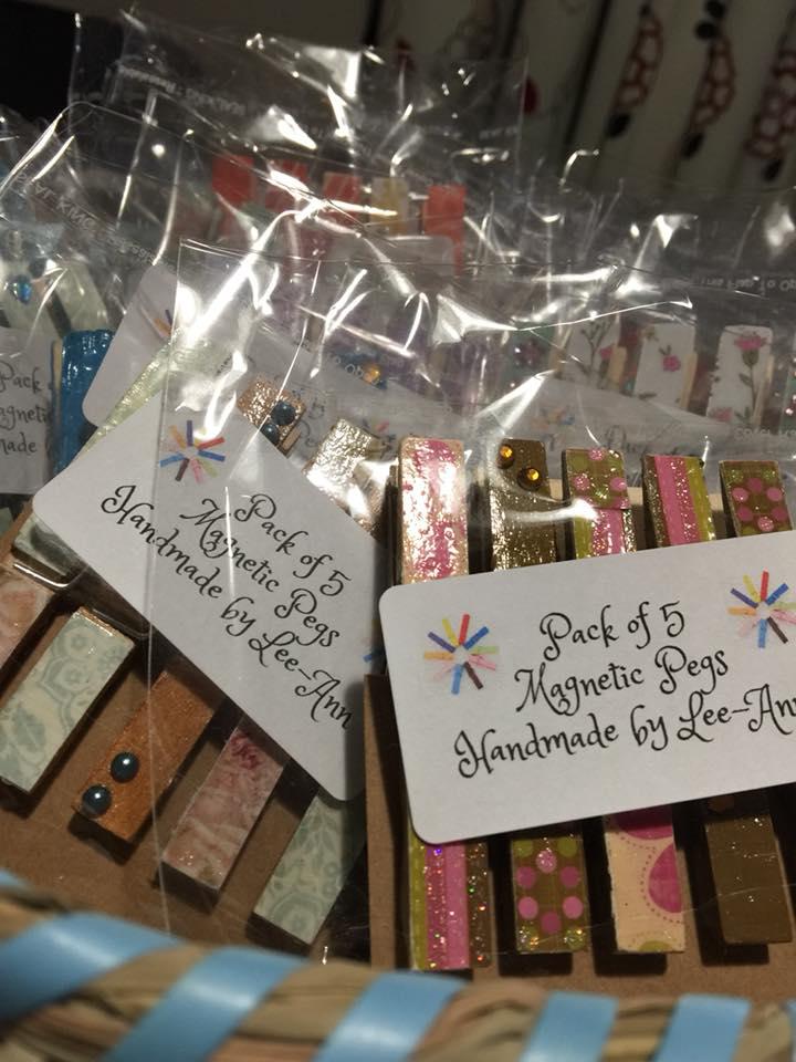 Mixed Media Pegs