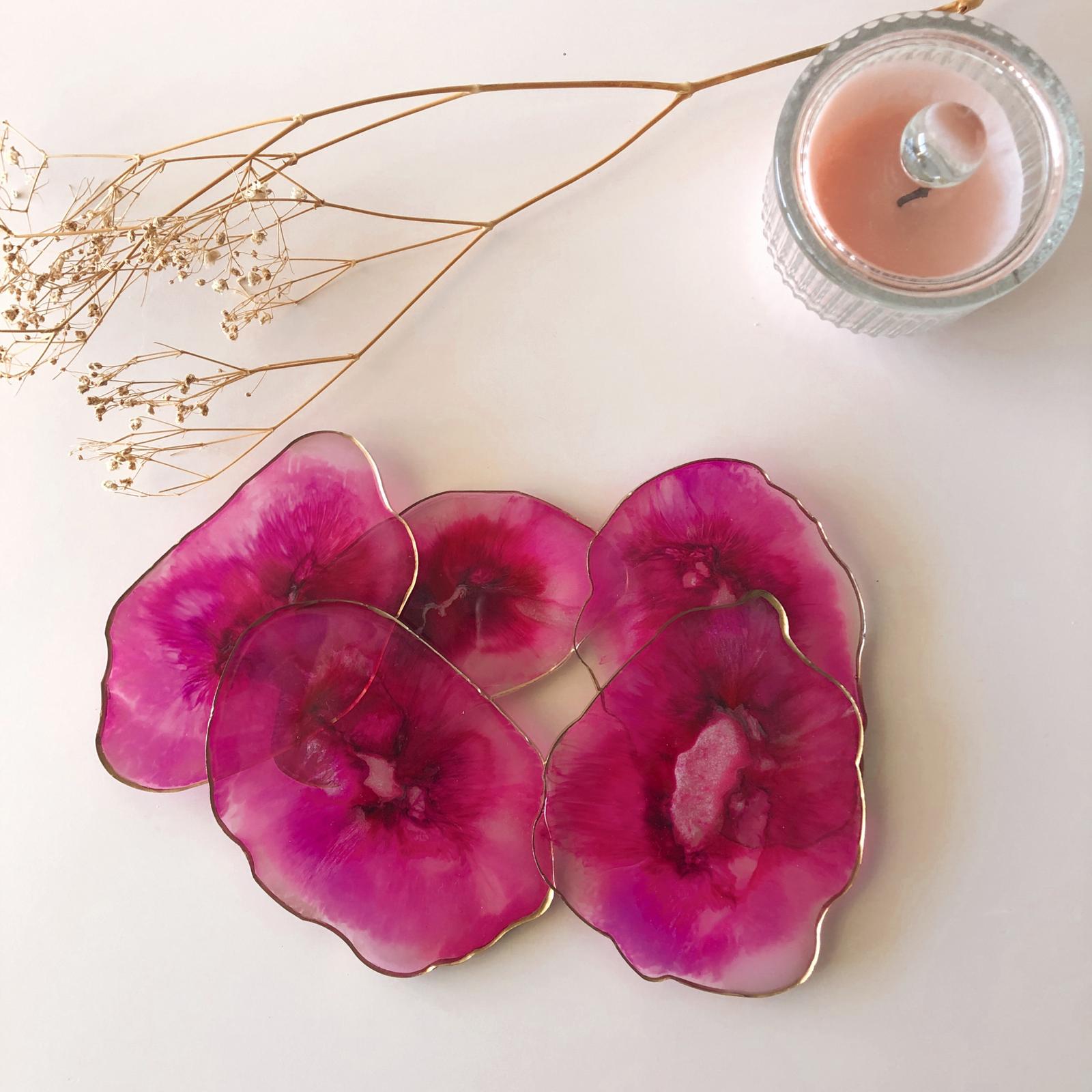 Geode Coaster Set