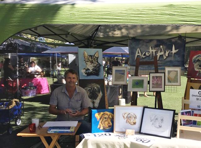 Stall set up