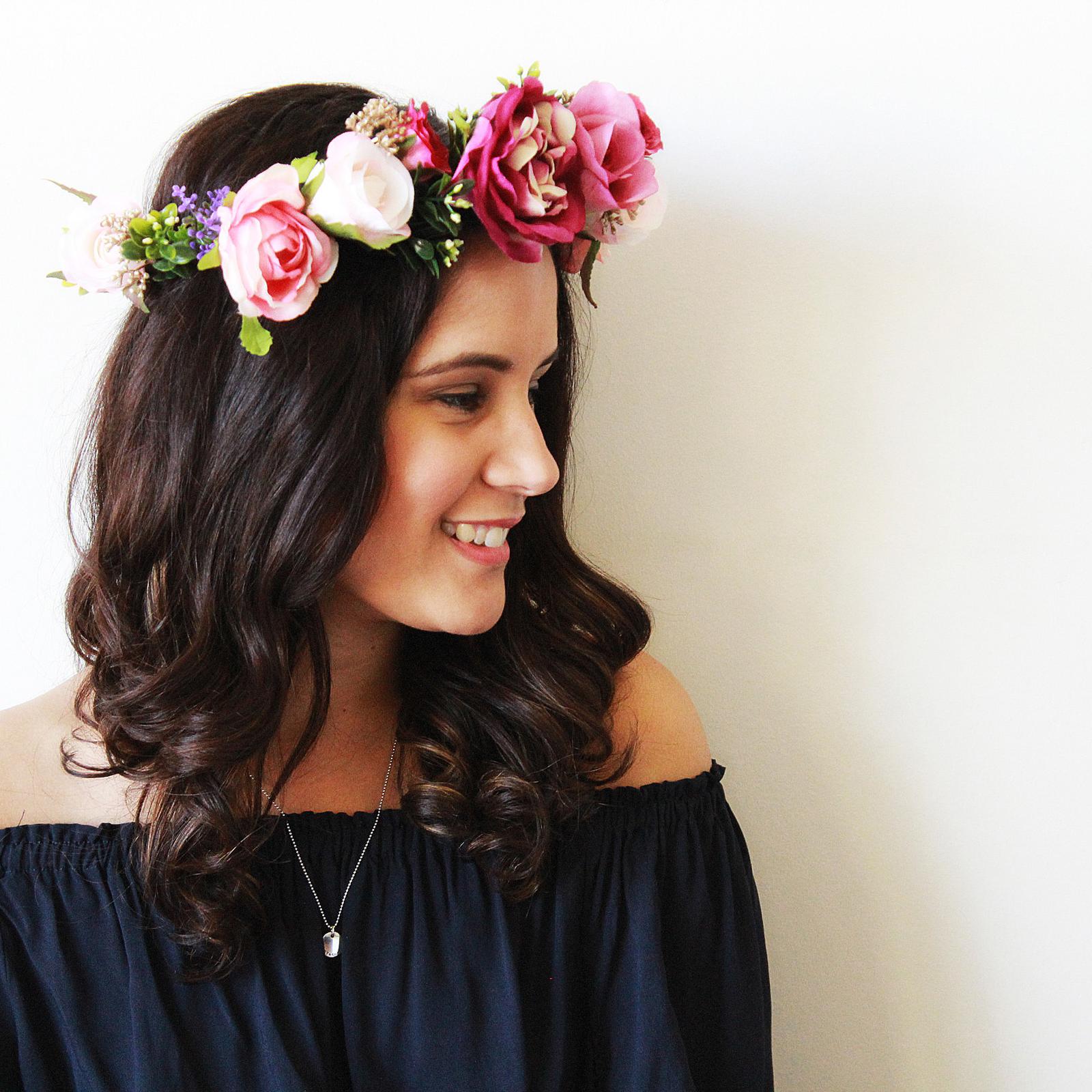 The Sofia Silk Flower Crown