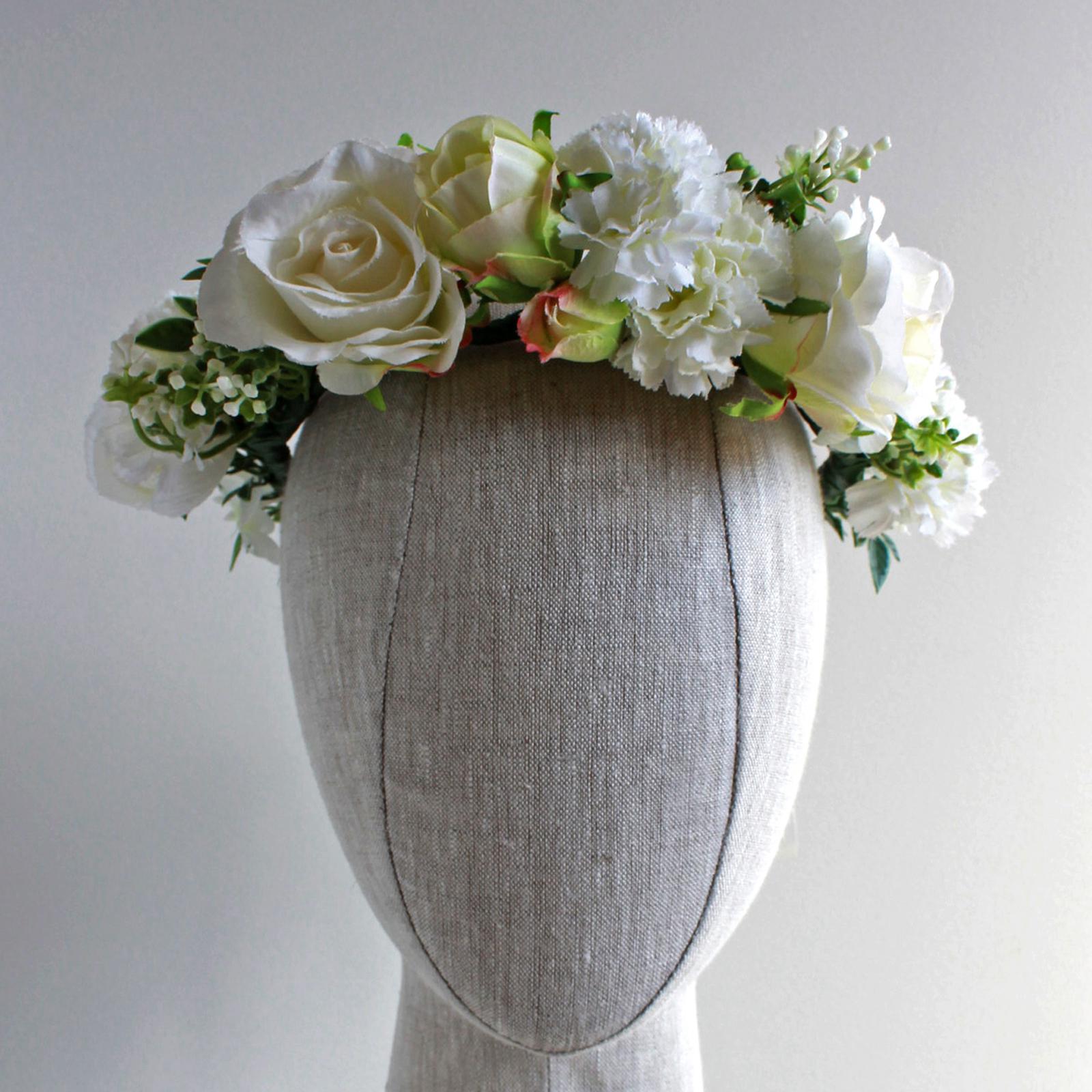 The Hen Silk Flower Crown