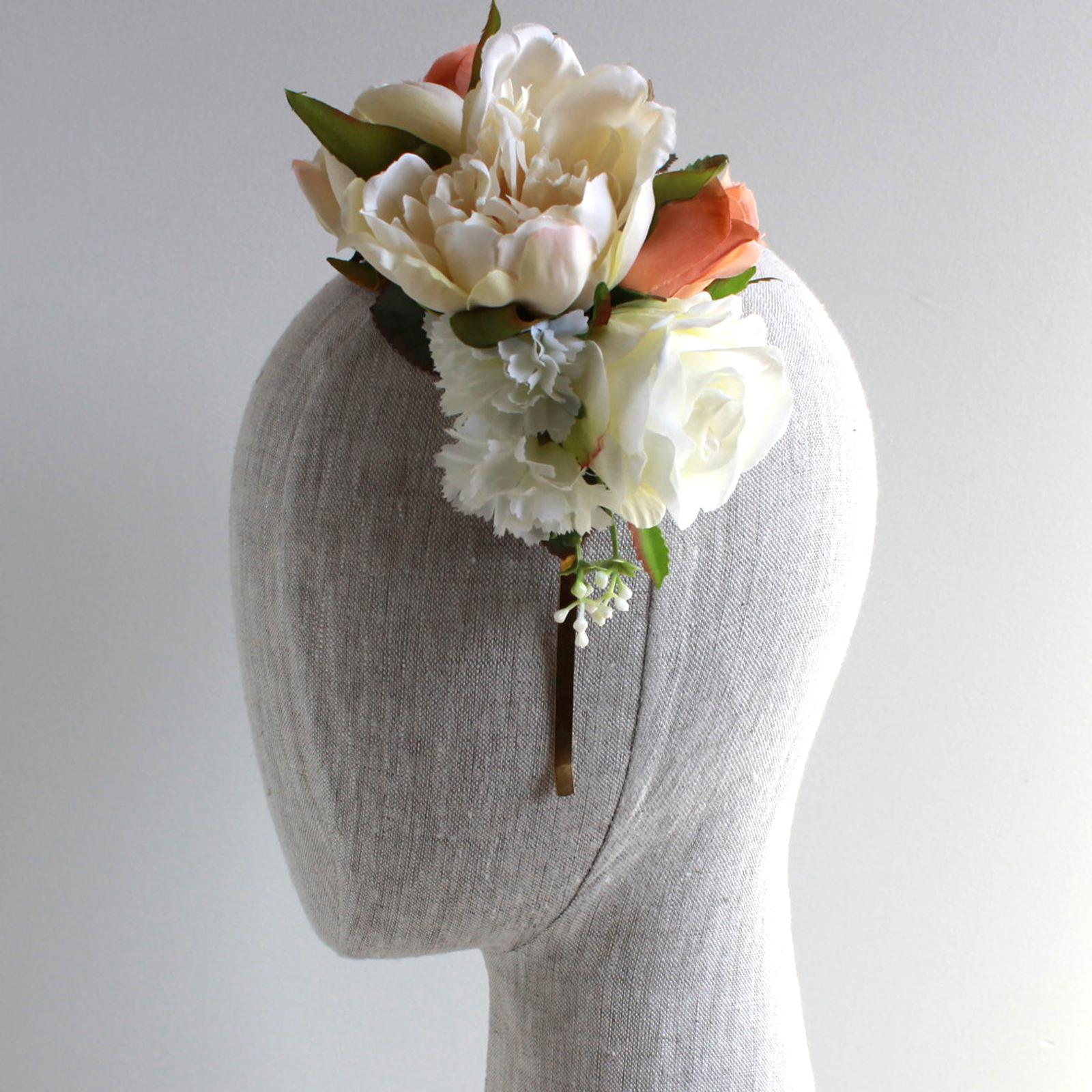 The Lola Reversible Silk Flower Headband