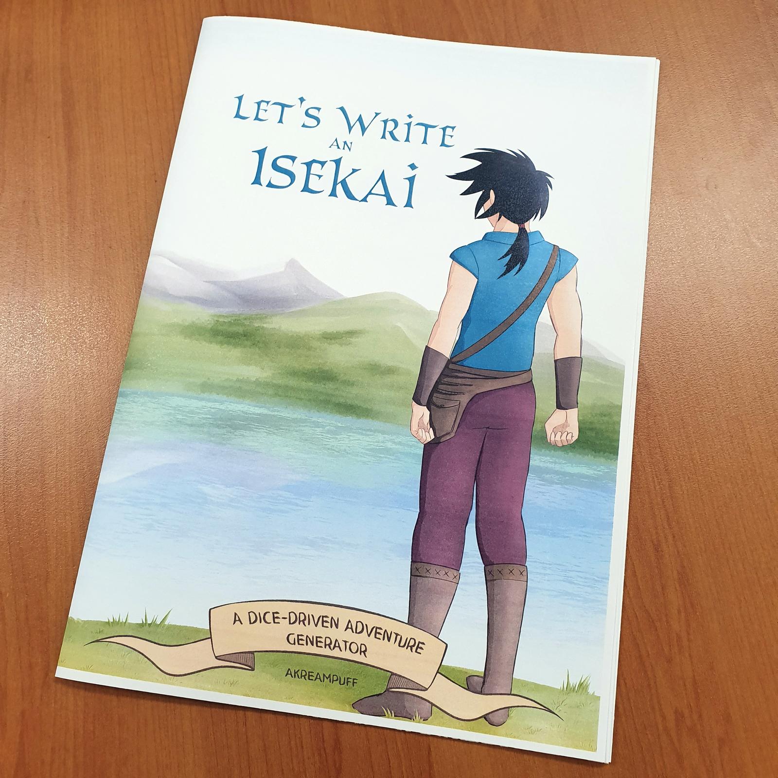 Let's Write an Isekai - Activity book / zine available to purchase