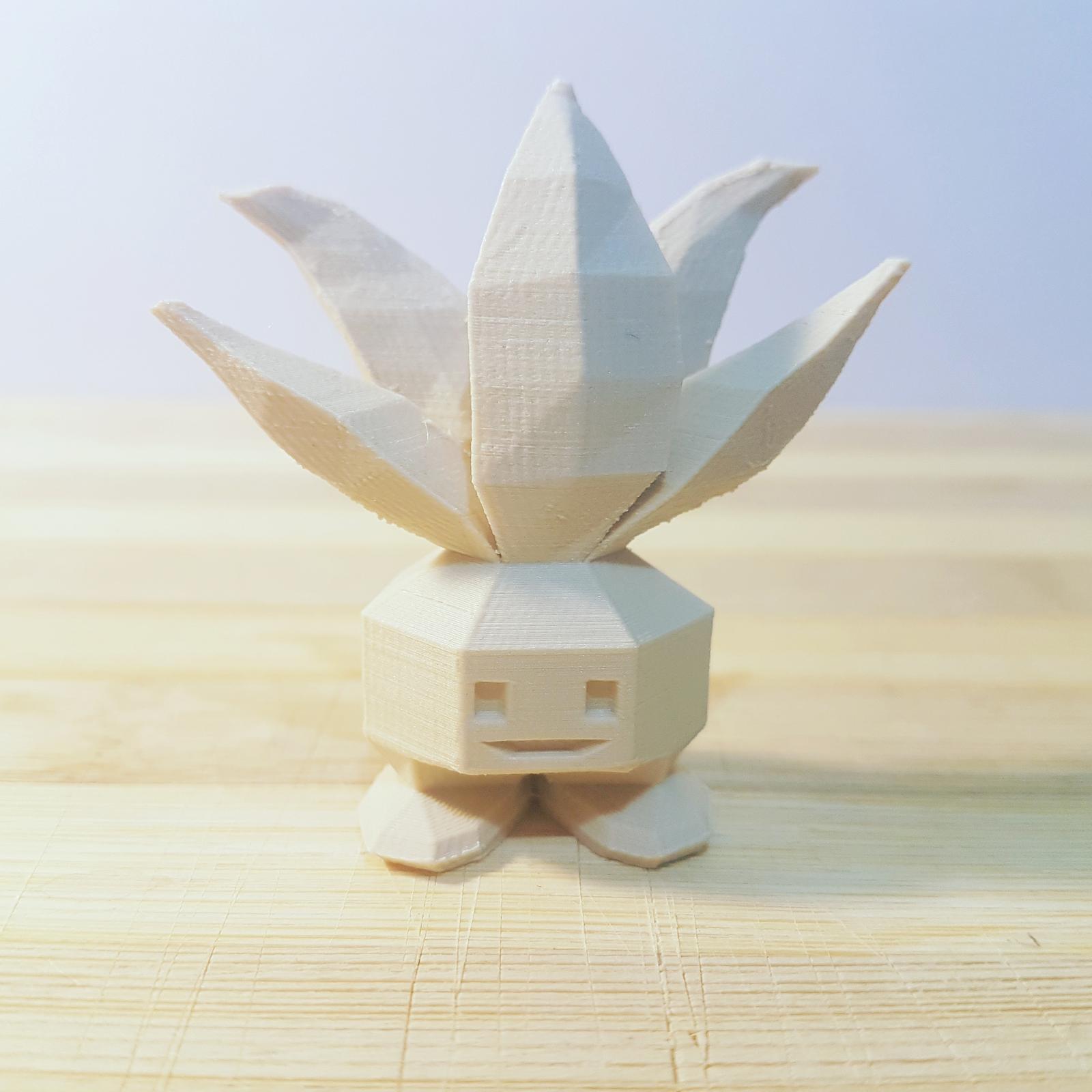 3d ornamental figurine - Happy Plant