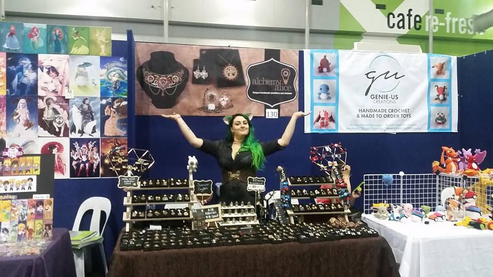 Our Stall at Supanova