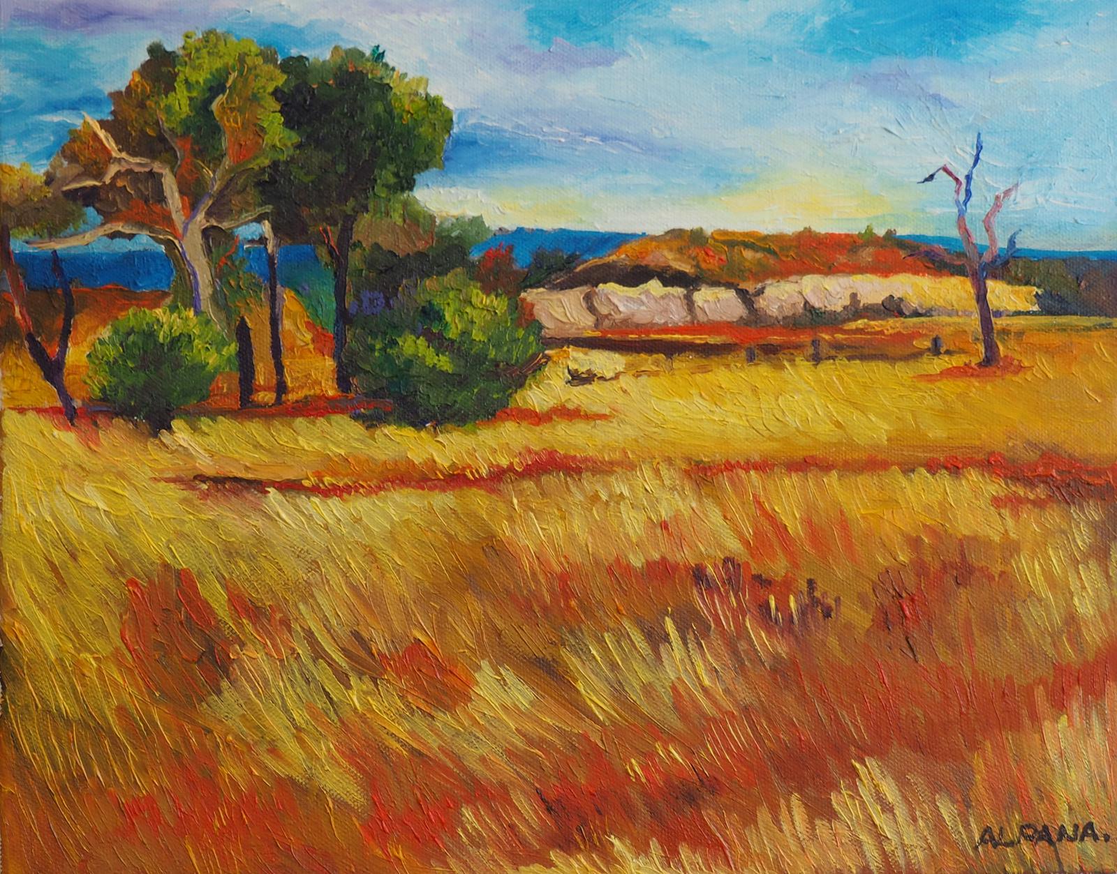 A bright afternoon