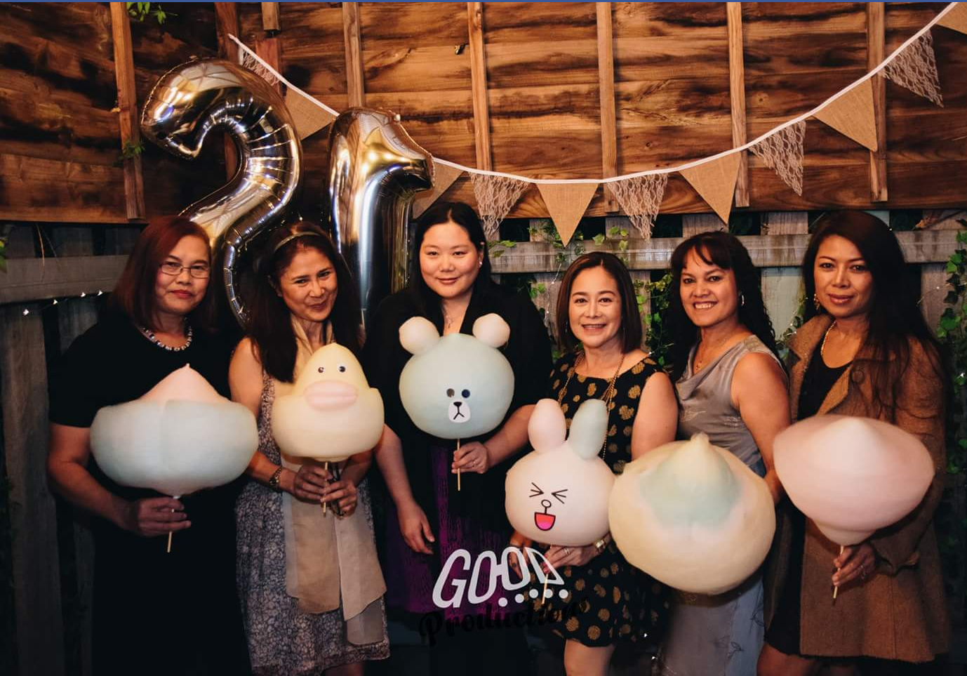 Group shot with Fairyflosses