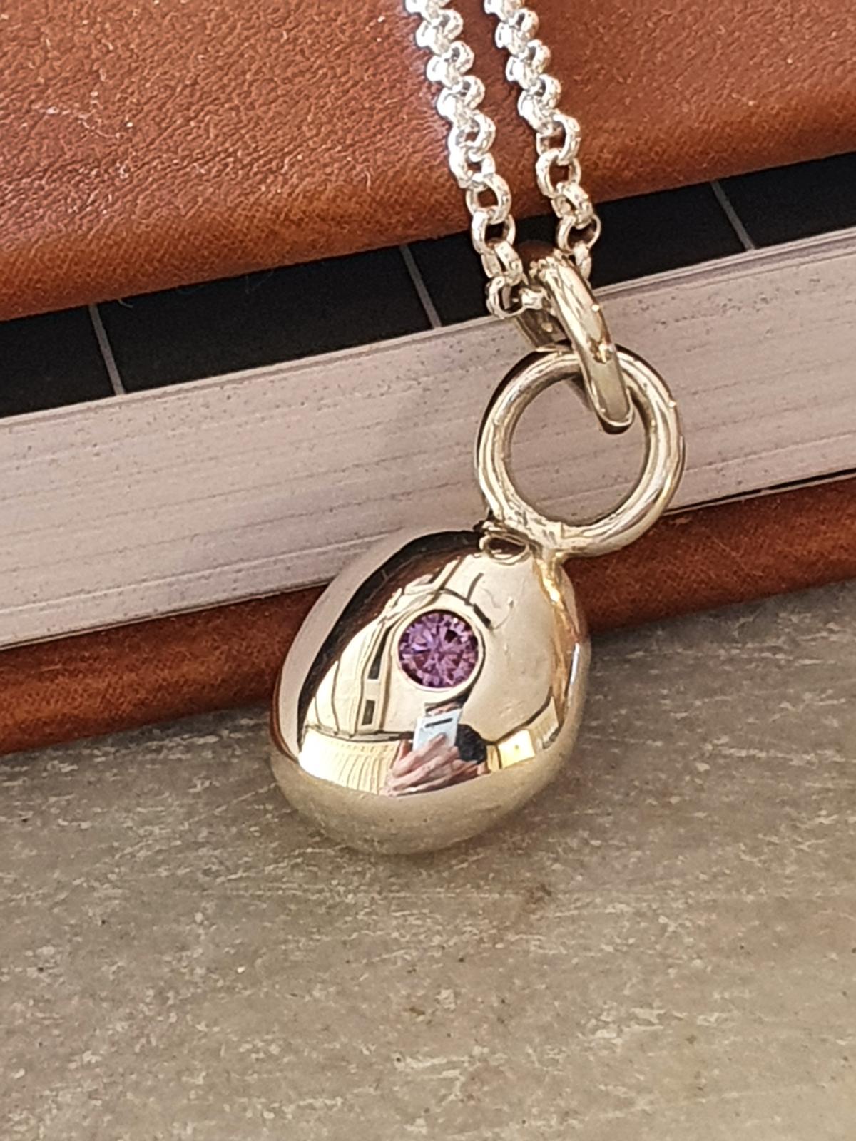 Molten amethyst