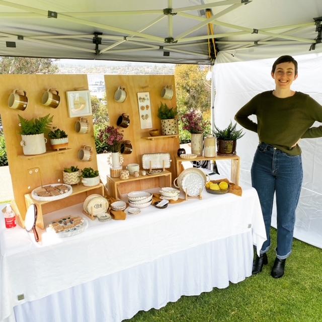 Market stall display